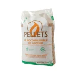 Palette mit 66 Säcken Piveteau-Holzpellets