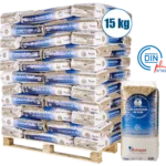 1 Palette Holzpellets, 66 Säcke à 15 kg